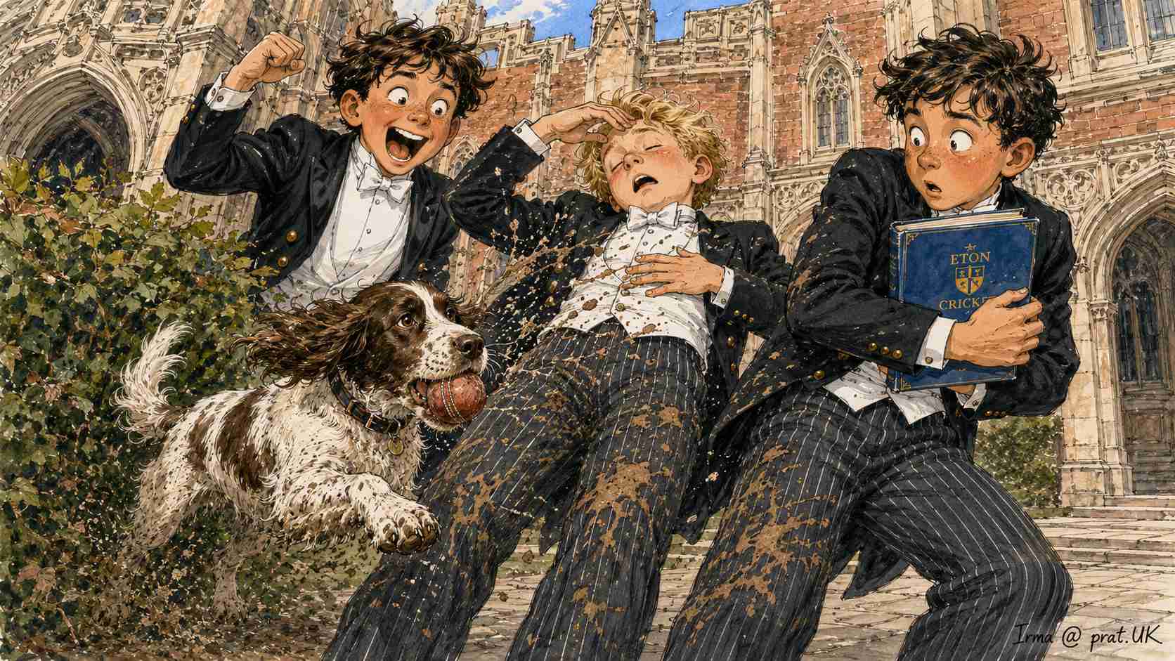 Eton College Confirms Its Annual Wall Game Ended In A Scoreless Draw For The Hundred And Fourth Consecutive Year