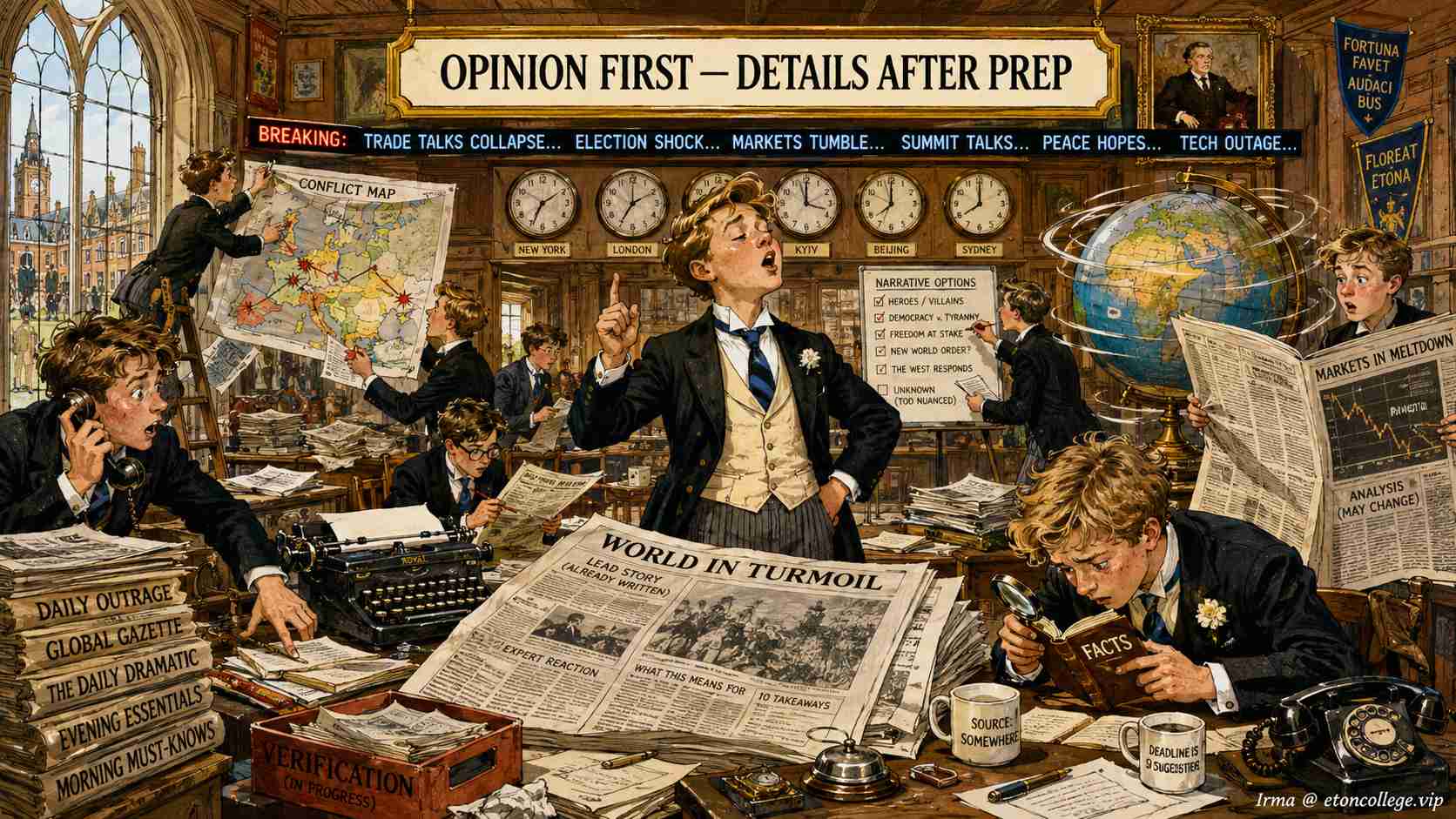 Pupil’s Genuine Conviction That a Specific Tuck Shop Drink Fixes His Mood Draws Gentle Skepticism