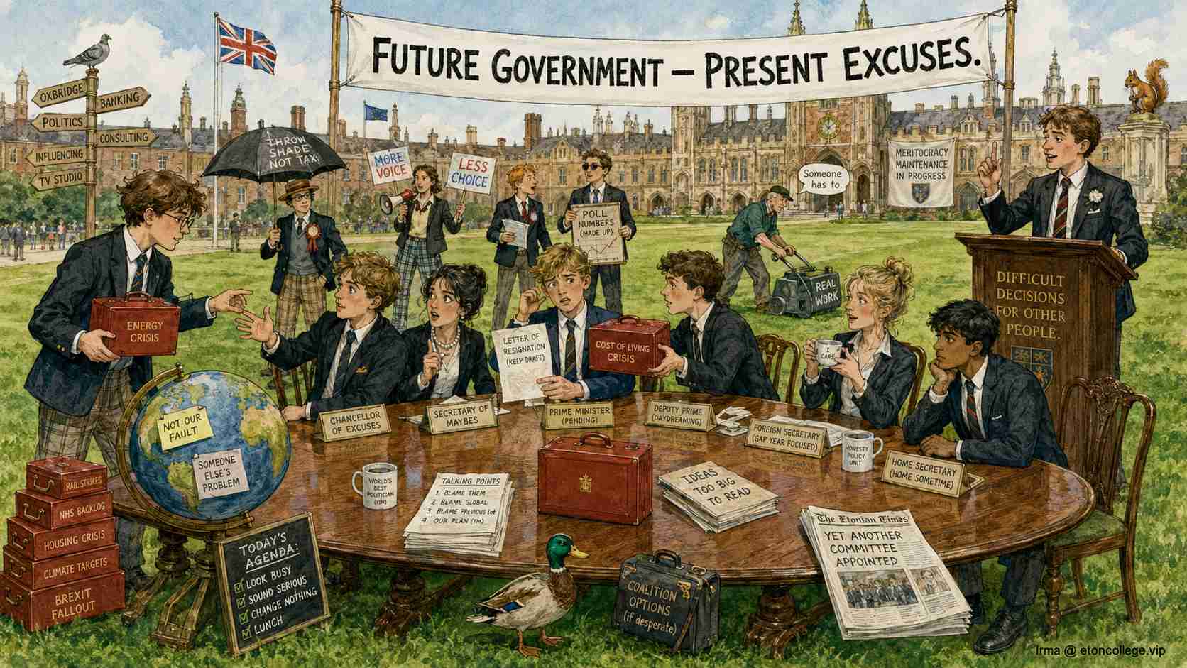 Old Etonian’s Congratulatory Post Tags Entirely Wrong School