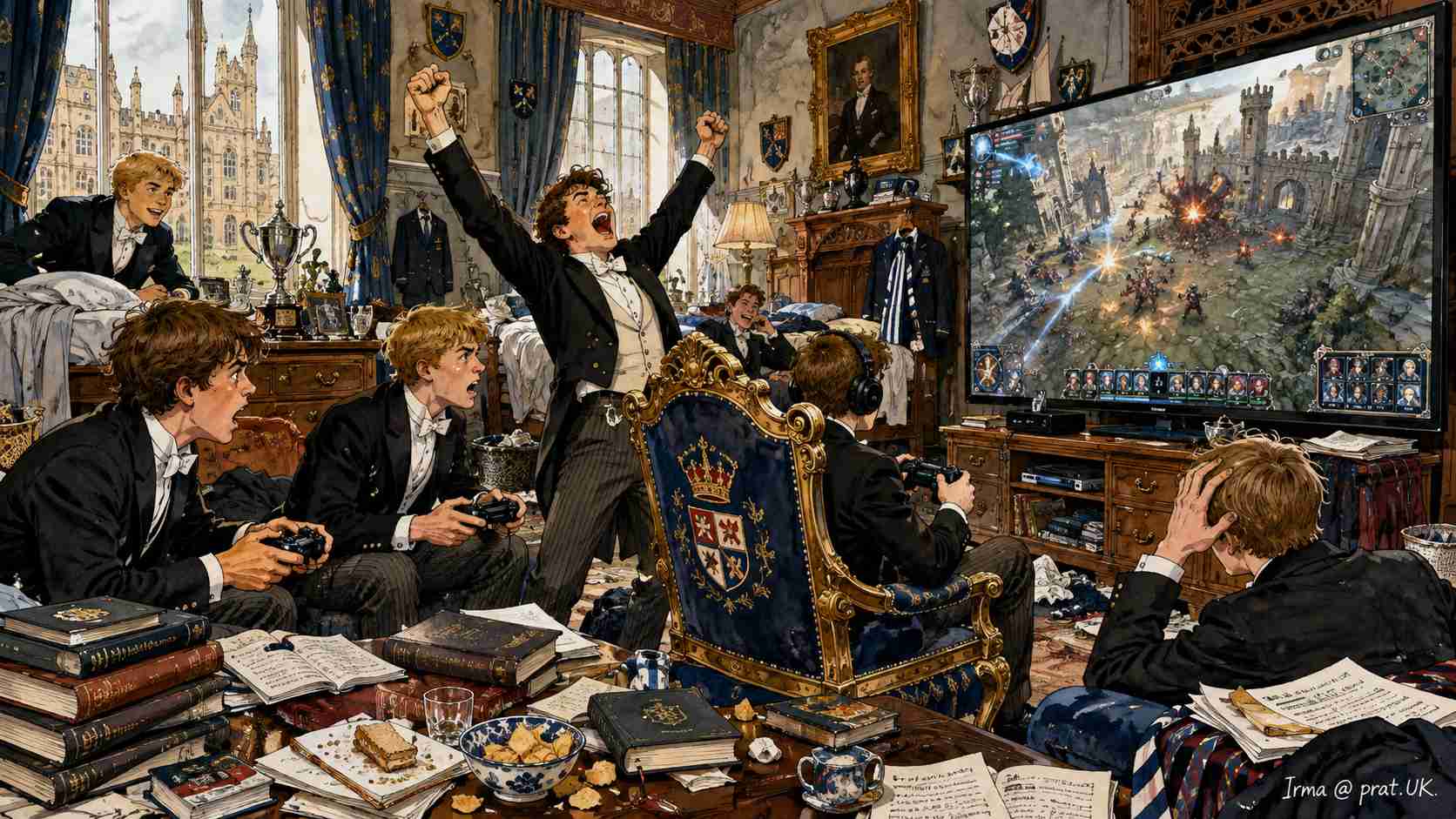 Eton Boys Report Wallets Empty Despite Unusually Generous Allowance