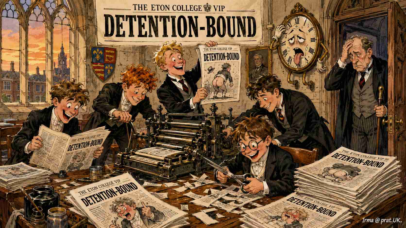 Eton College Confirms A Fifth Form Boy Has Been Secretly Running A Homework Trading Empire Out Of The Library Since September