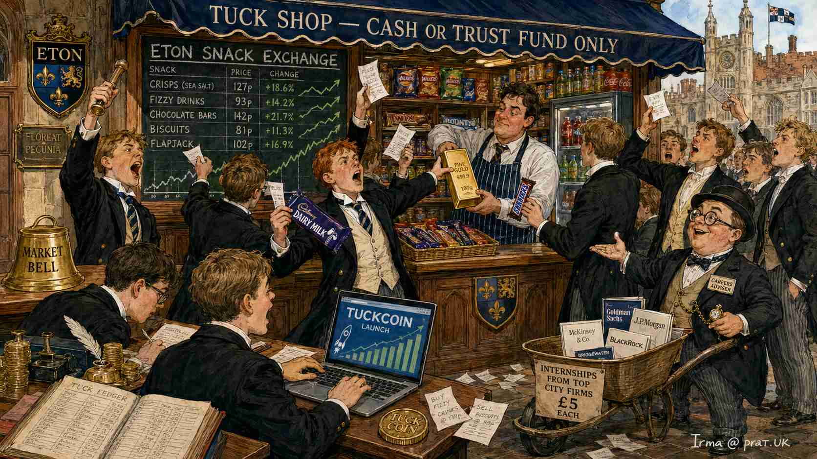 Eton Tuck Shop Bans Avocado Toast, Sixth Form Stages Polite Sit-In