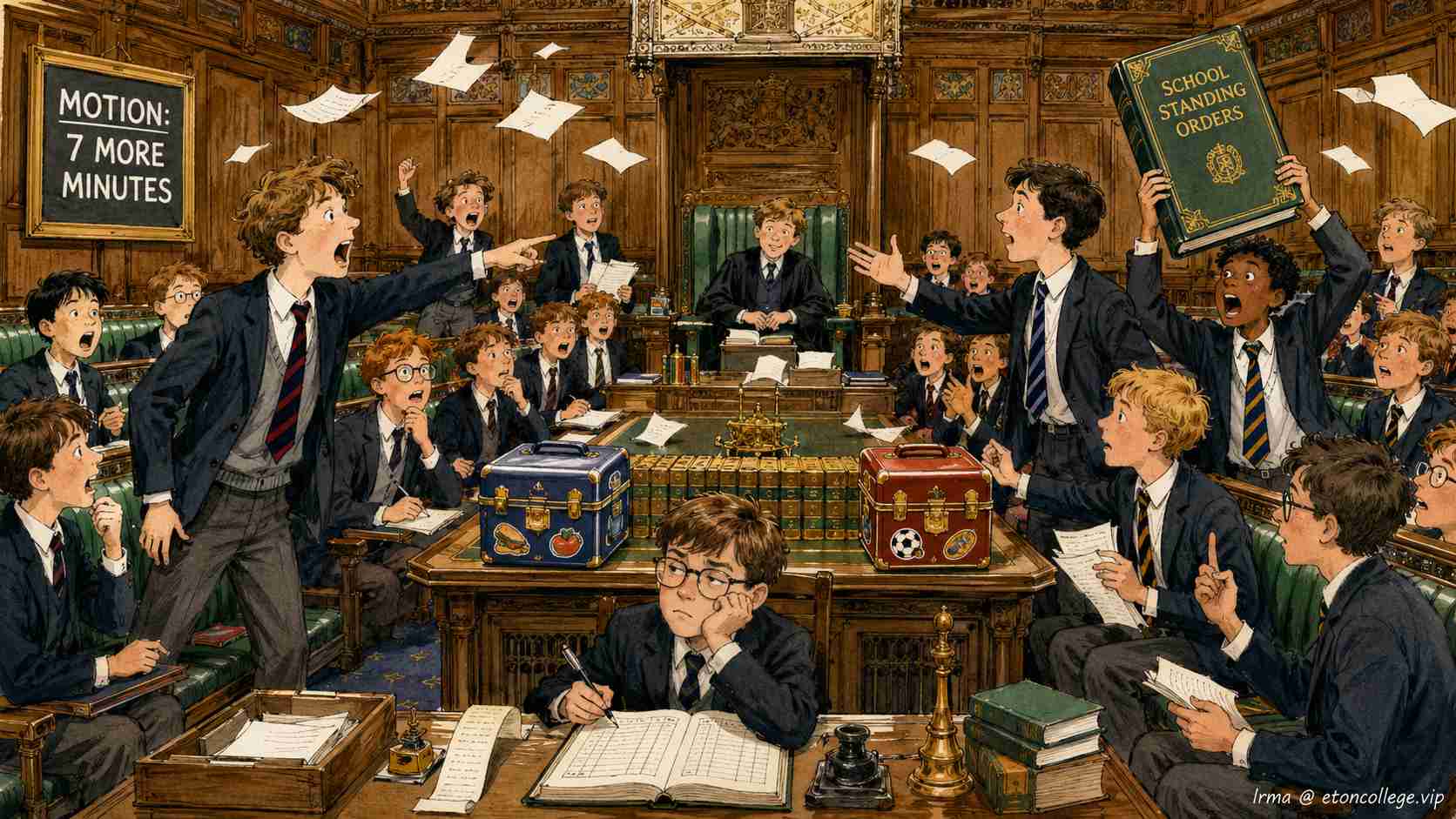 Debating Society President Reveals Long-Held Fear of the Chapel Bell
