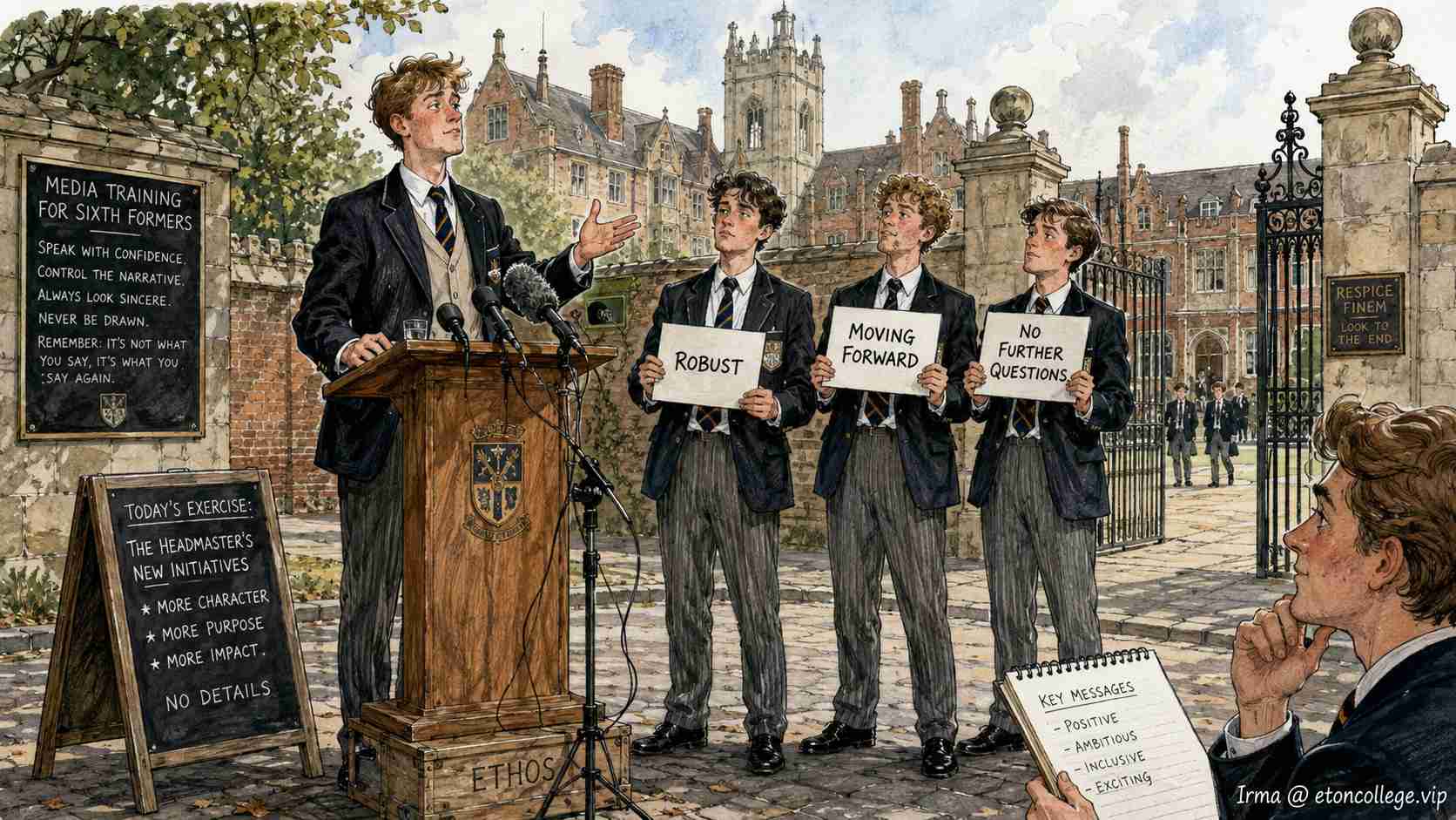 Eton Prefects Draft Formal Apology For Apology Sent Last Term