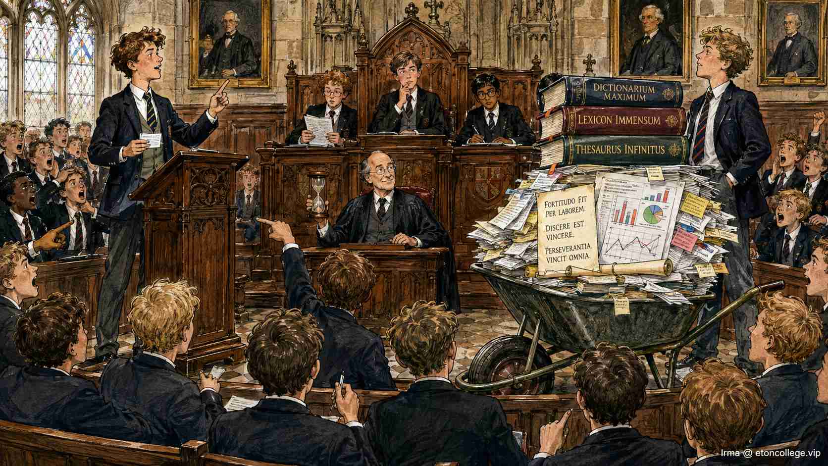 Eton Council Archive Reveals Entire Term Fits On Three Pages